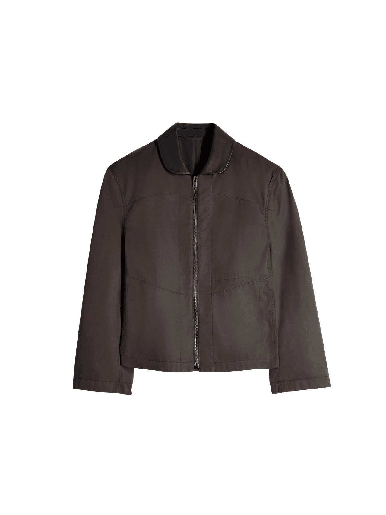 Brown jacket flatpack example