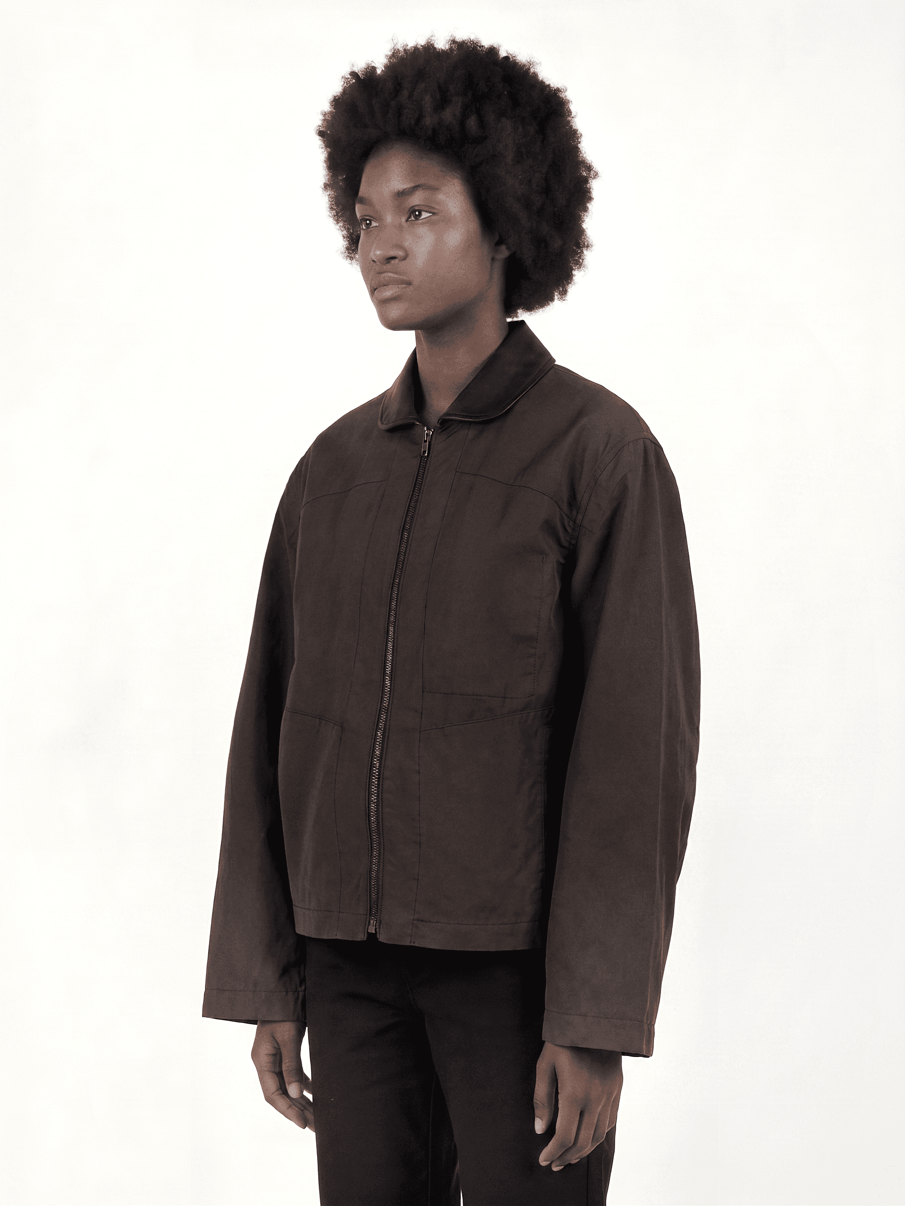 Draape on-model jacket example